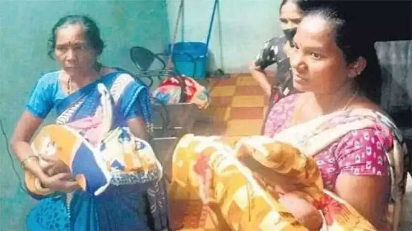 இப்படி கூட நடக்குமா என்ன..? தெலுங்கானாவில் ஒரே நேரத்தில் நடந்த பிரசவத்தால் நடந்த குழப்பம்..!!