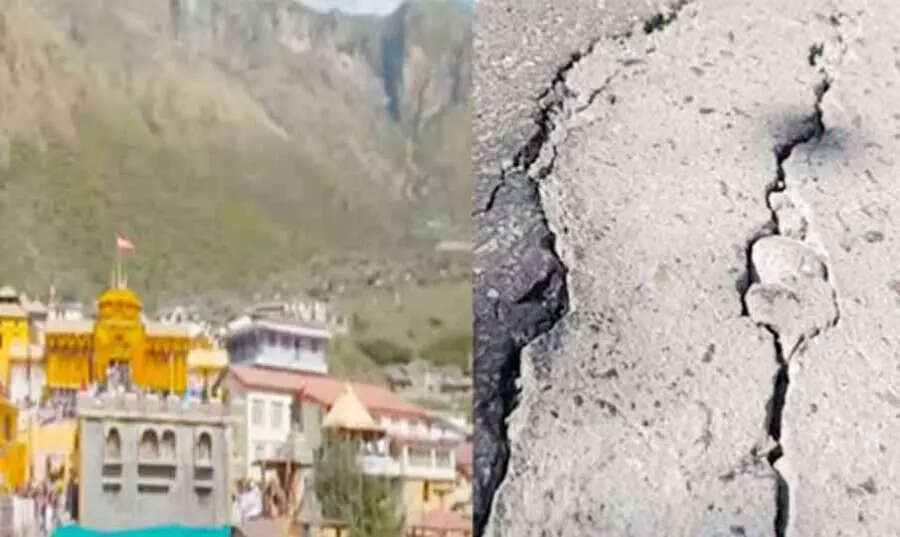 யாத்திரைக்கு செல்லும் பக்தர்கள் கவலை...!! பத்ரிநாத் நெடுஞ்சாலையில் புதிய விரிசல்..!!