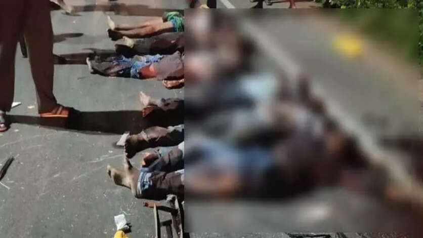 அதிகாலை சோகம்.. தீபத் திருவிழாவிற்கு சென்று திரும்பிய 6 பேர் உடல் நசுங்கி பலி..!