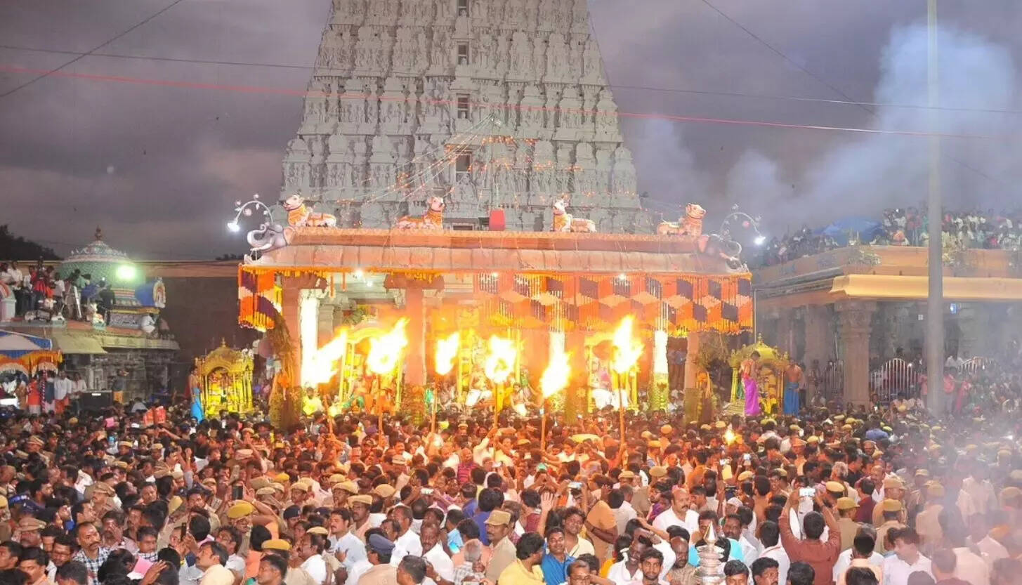 இன்று திருவண்ணாமலை மகாதீப திருவிழா!!