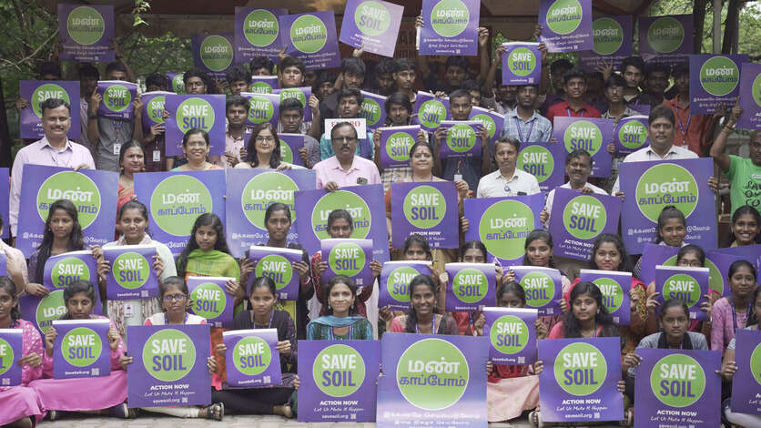 'மண் காப்போம்' இயக்கம் சார்பில் சென்னையில் பல்வேறு இடங்களில் விழிப்புணர்வு நிகழ்ச்சிகள்..!!