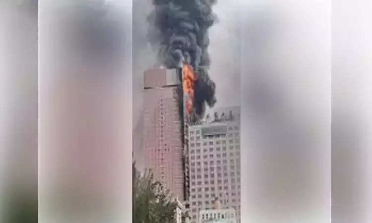 சீனாவில் உணவகம் ஒன்றில் ஏற்பட்ட பயங்கர தீ விபத்தில், 17 பேர் பலி..!!