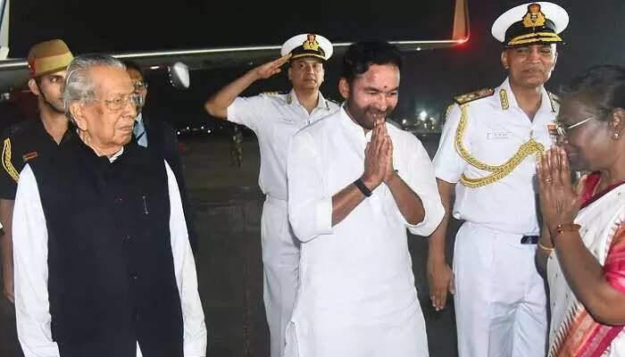 திருப்பதியில் திரௌபதி முர்மு...பாதுகாப்பு அதிகரிப்பு...