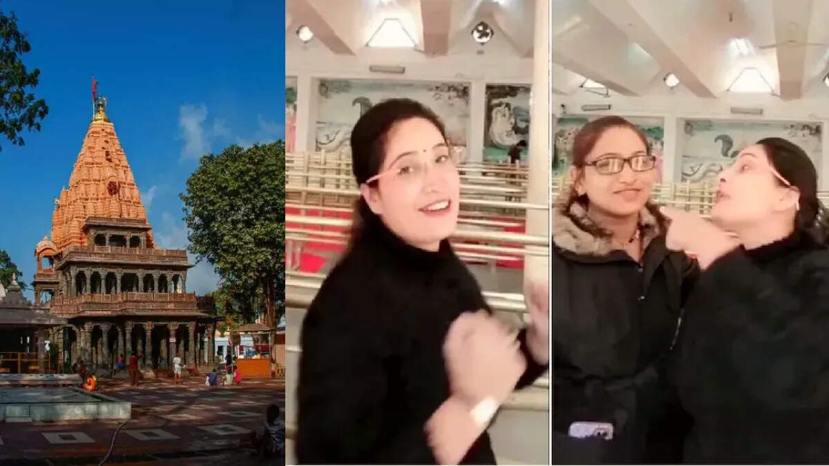 கோவிலுக்குள் குத்தாட்டம்… பெண்கள் மீது நடவடிக்கை!!