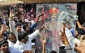 படம் வெற்றி பெற்ற கிடா பலி!.....ரசிகர்கள் கைது!...