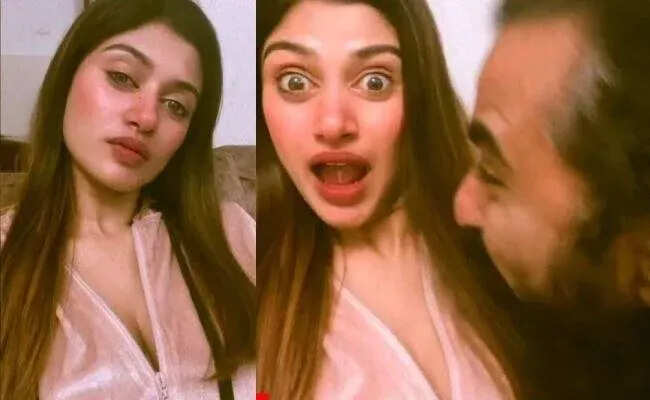 நடிகை ஓவியாவுக்கு முத்தம் கொடுத்த இளைஞர்!!..வைரல் வீடியோ!!