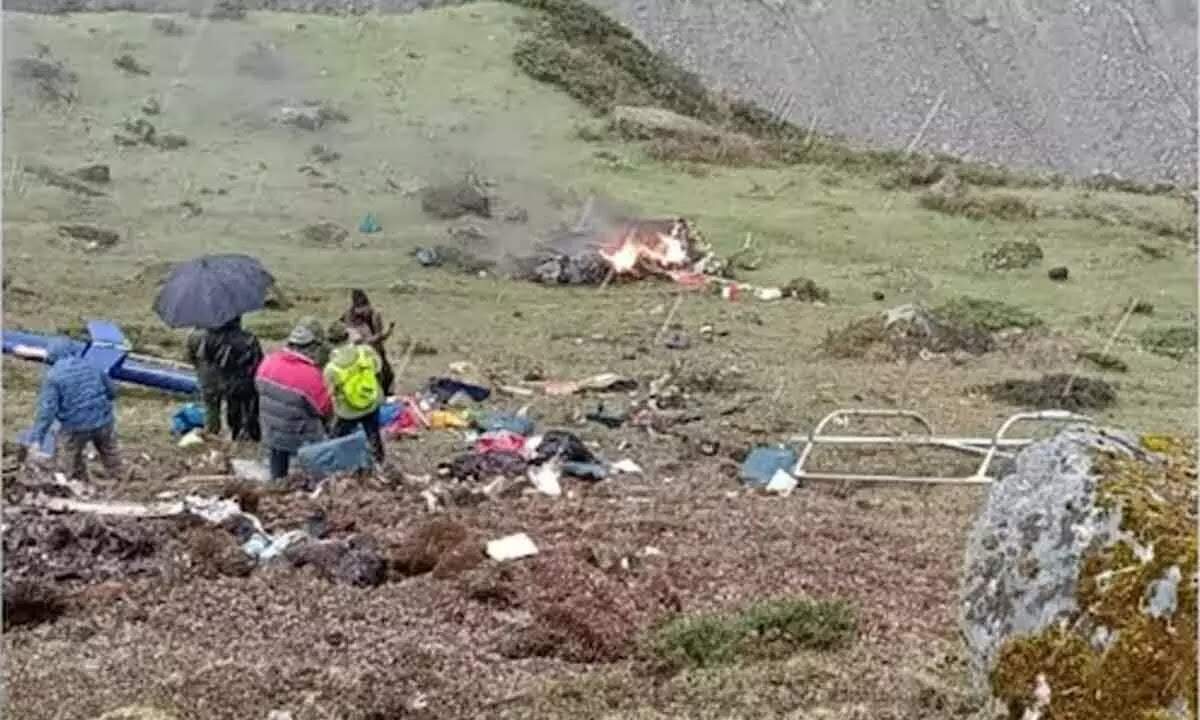 கேதார்நாத் ஹெலிகாப்டர் விபத்து: சென்னையைச் சேர்ந்த 3 பேர் உட்பட 7 பேர் பலி..!