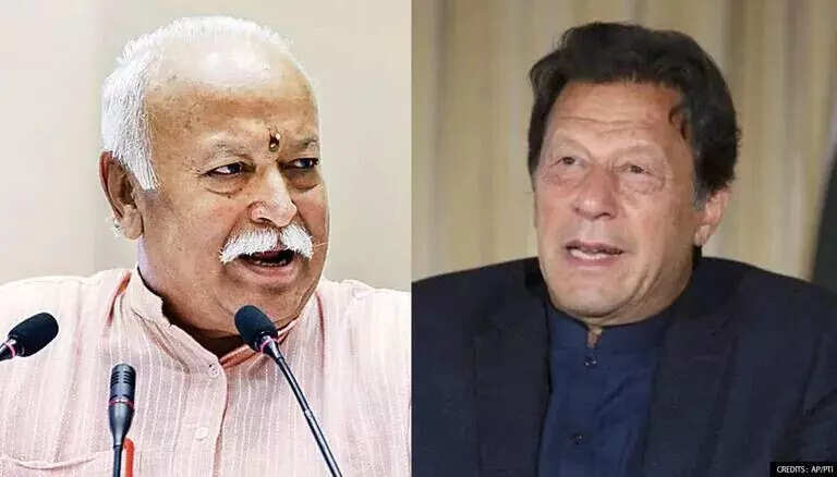 இந்தியாவுடனான நல்லுறவுக்கு ஆர்.எஸ்.எஸ். தடை - இம்ரான் கான் பரபரப்பு குற்றச்சாட்டு!