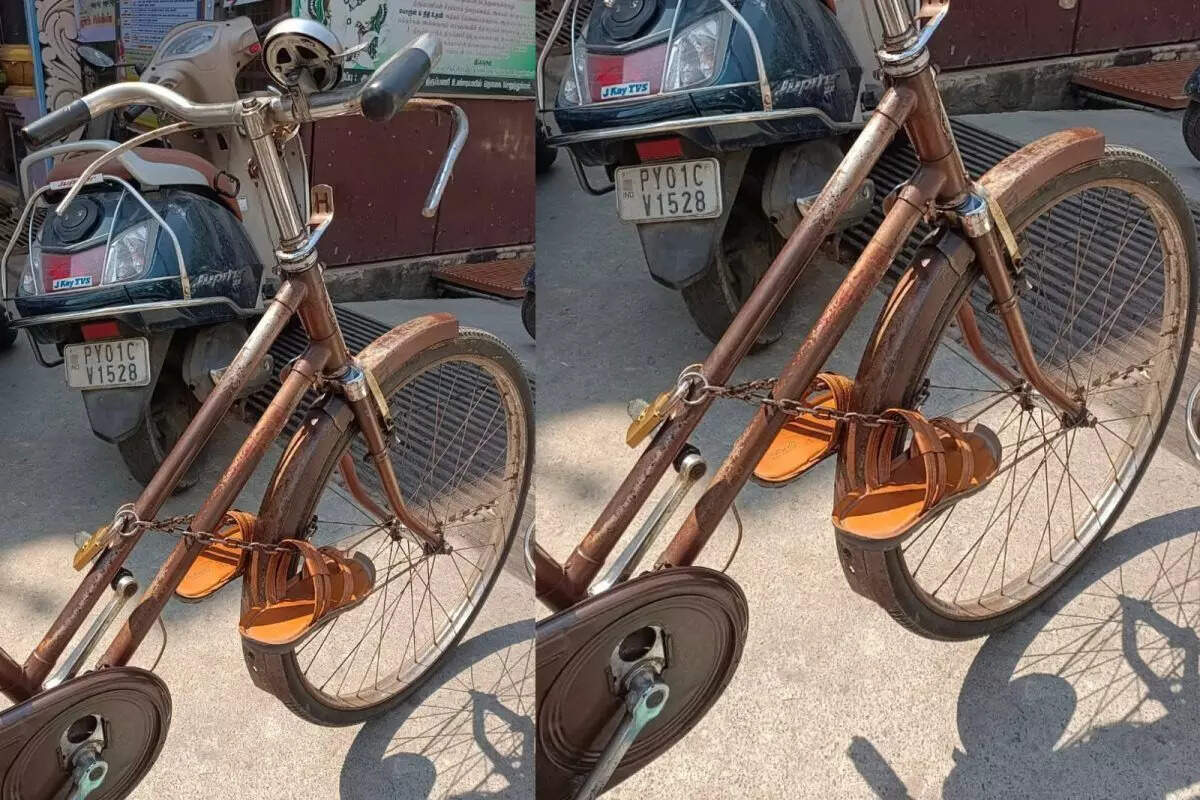 சூப்பர்! செருப்பு திருடுபோவதை தடுக்க புது ஐடியா!!