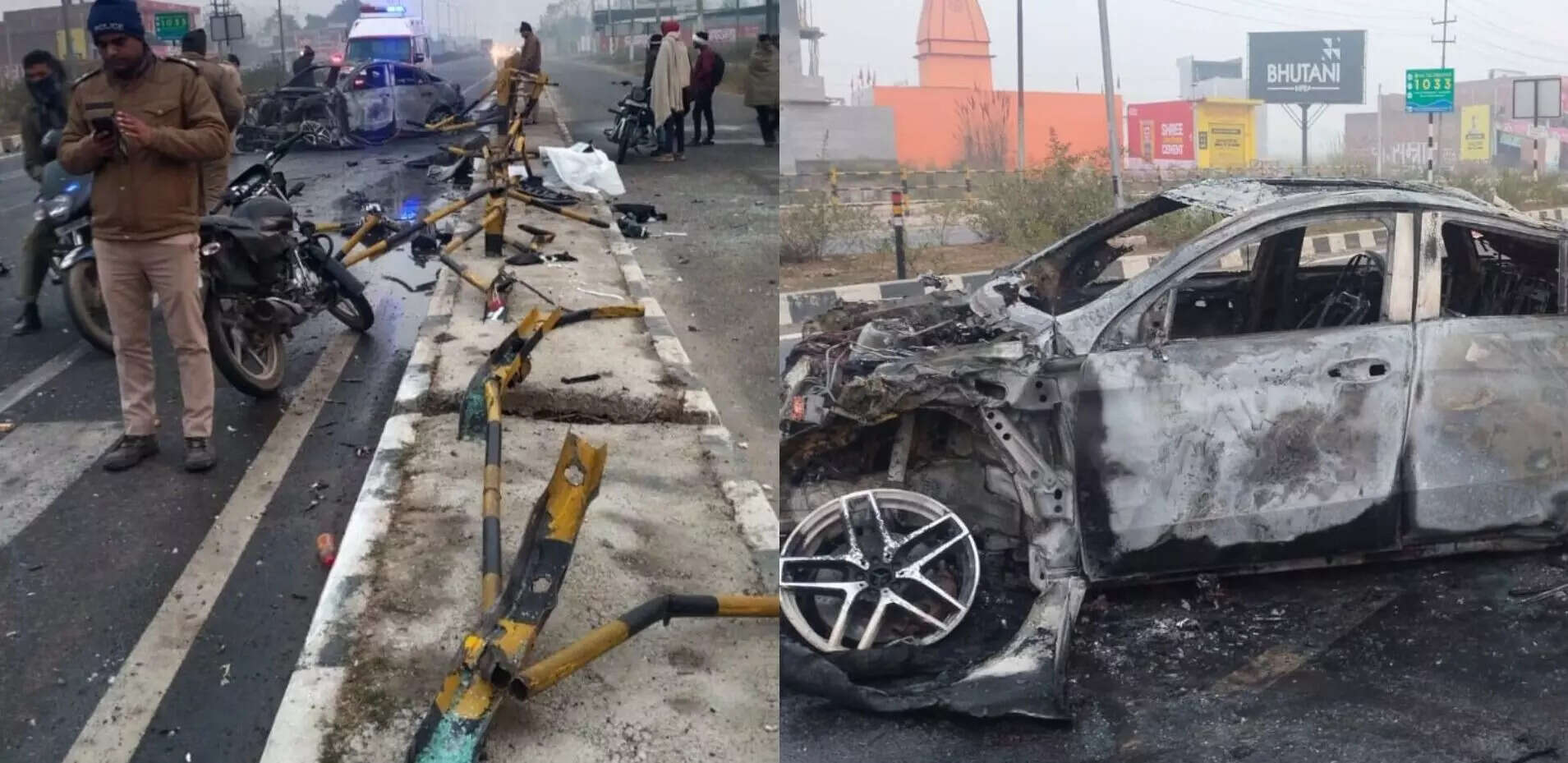 பண்ட் விபத்துக்கான காரணம் இதுதான் – பதற வைக்கும் வீடியோ!!