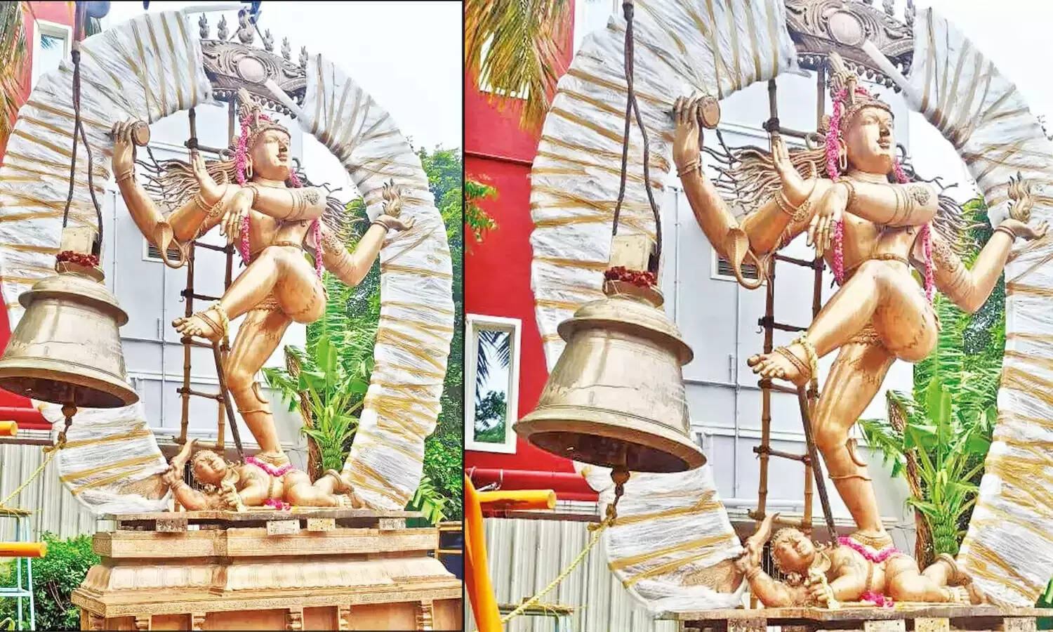 உலகத்திலேயே உயரமான ஐம்பொன் நடராஜர் சிலை தமிழகத்தில் திறப்பு..!! எங்கு தெரியுமா ?