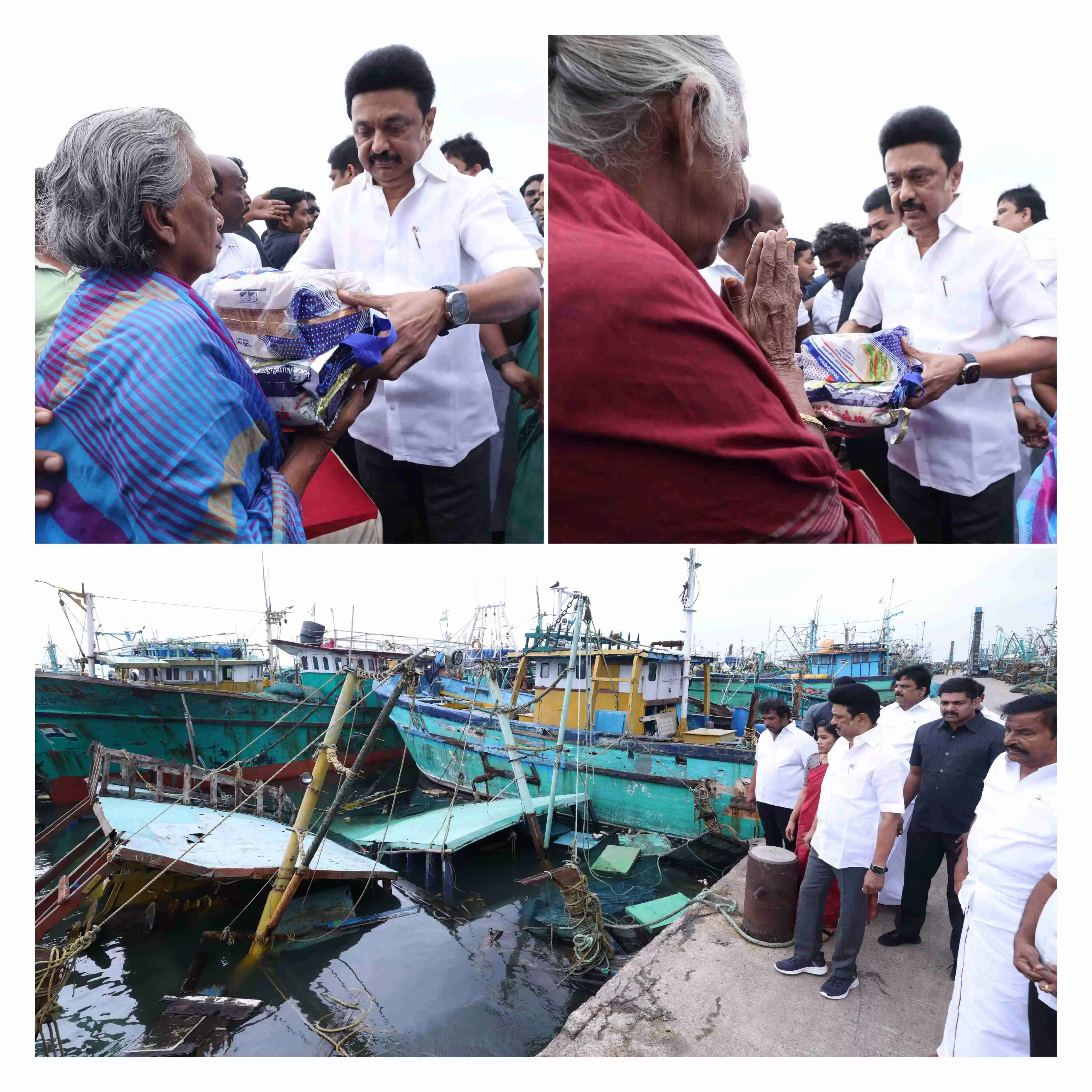 மாண்டஸ் புயல் நிவாரணம் எப்போது? – முதல்வர் அறிவிப்பு!!