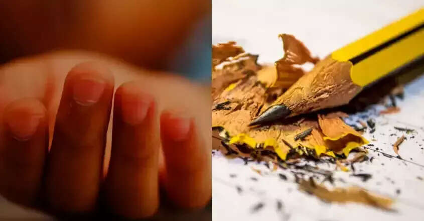 பெற்றோர்களே கவனம்..!! ஒரு சின்ன பென்சில் தானே என கவன குறைவாக இருக்காதீங்க..!!