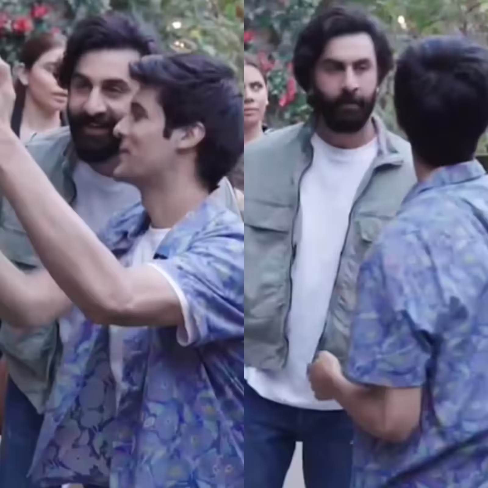 வைரல் வீடியோ! ரசிகரின் செல்போனை பிடுங்கி வீசிய பிரபல நடிகர்!!