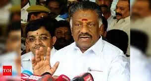 சந்தி சிரிக்கும் சட்டம் ஒழுங்கு...ஓ.பன்னீர்செல்வம் கடும் தாக்கு!....