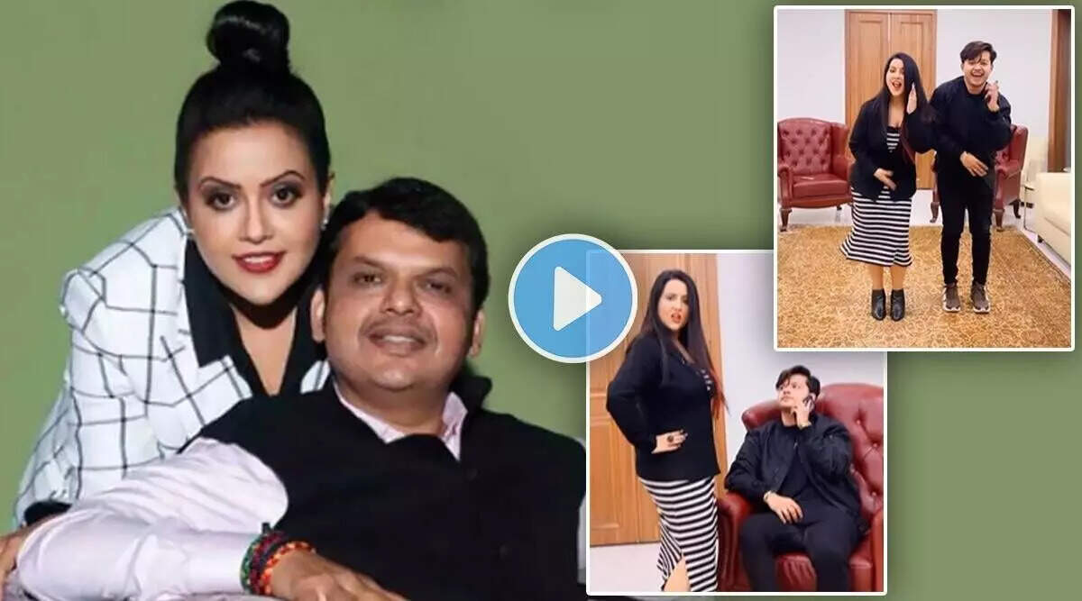 நடிகருடன் நடனமாடிய துணை முதல்வரின் மனைவி!...