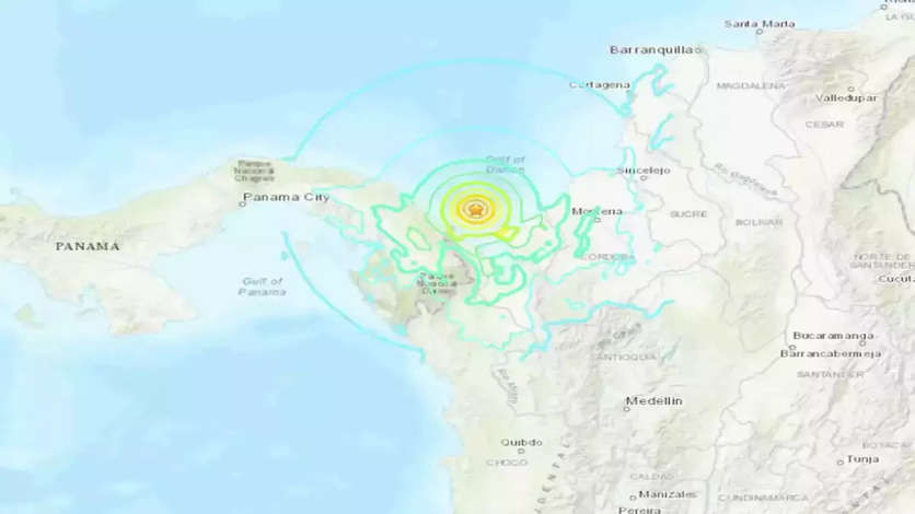 After Turkey, a powerful earthquake in Panama.. Recorded as 6.6 on the Richter scale!