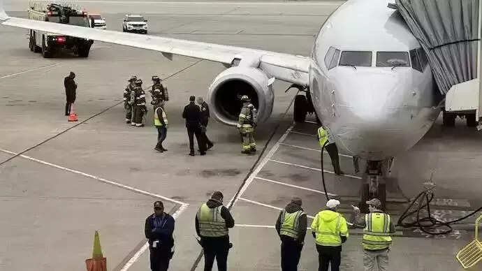 நடுவானில் பற்றி எரிந்த விமானம்.. அவசரமாக தரையிறக்கியதால் பெரும் விபத்து தவிர்ப்பு..!!