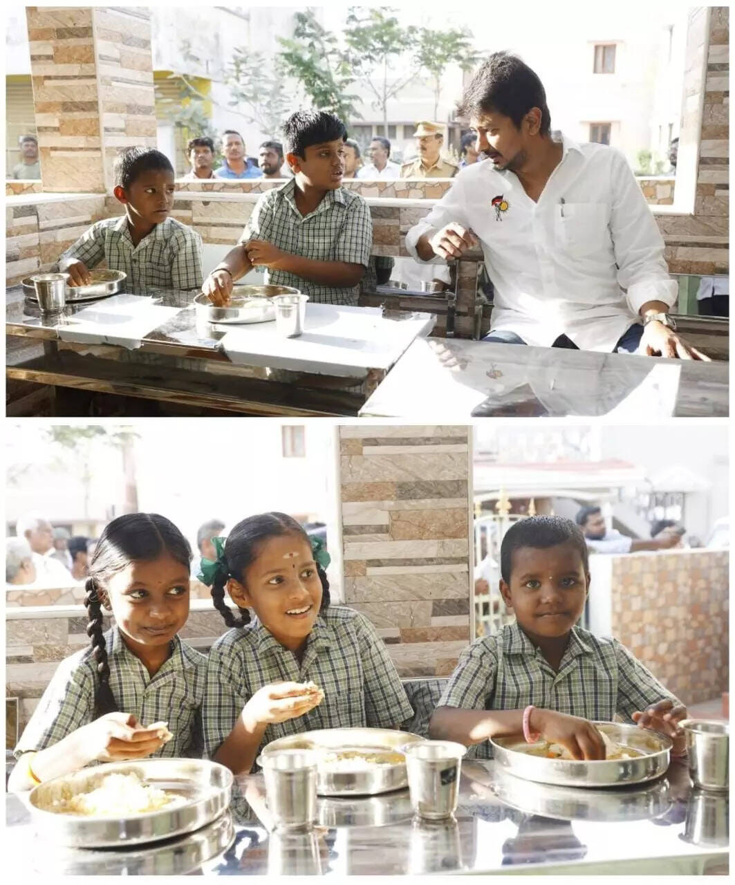 பள்ளியில் திடீர் ஆய்வு மேற்கொண்ட உதயநிதி ஸ்டாலின்..!!