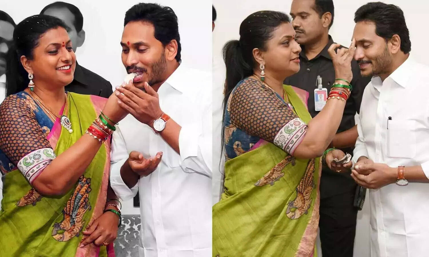 முதலமைச்சரை நேரில் சந்தித்து வாழ்த்து தெரிவித்த ரோஜா!