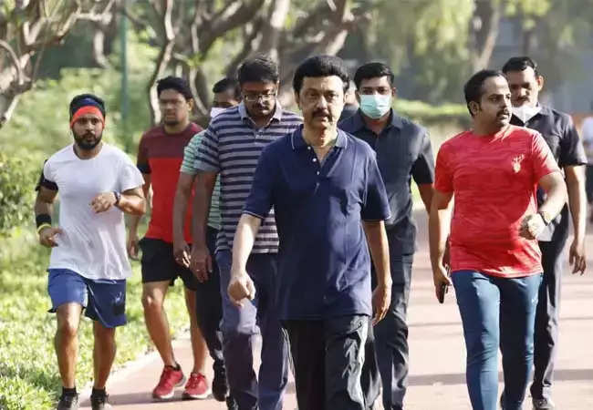 Jalur jalan kaki yang sehat di Chennai!  Perdana Menteri Stalin akan dilantik hari ini..!