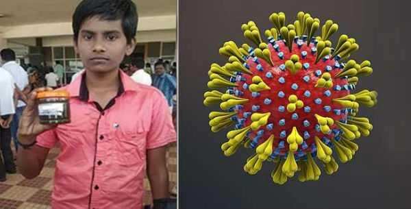 கொரோனா வைரசுக்கு மருந்து! தமிழக மாணவனின் கண்டுபிடிப்பு!!