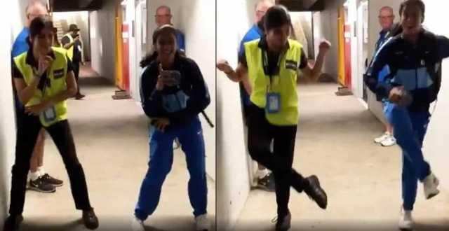 கிரிக்கெட் வீராங்கனை ஜெமிமாவின் கியூட் நடனம் - வைரல் வீடியோ