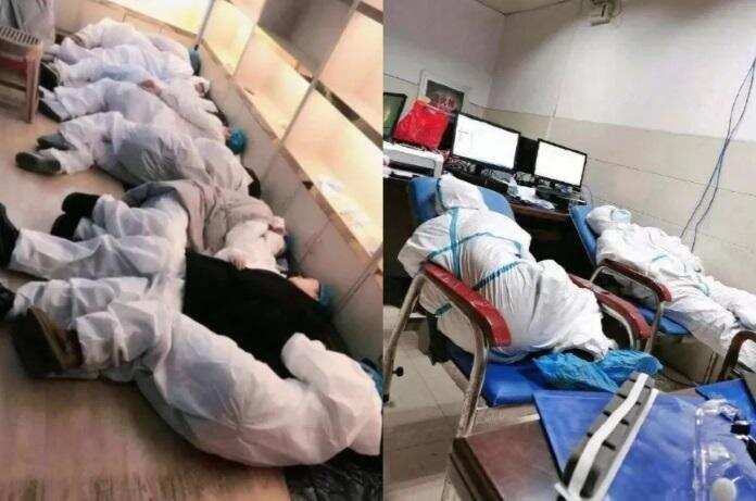 3 மணி நேரமே தூக்கம்! உணவு இல்லை! சீன நர்ஸ்களின் பரிதாப நிலை!