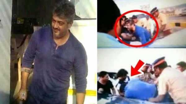 நடிகர் அஜித்திற்கு படப்பிடிப்பில் காயம்? பரபரப்பு வீடியோ வெளியீடு!!