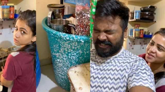 குக்கர் வெடித்து சிதறியது.. நிகழ்ச்சி தொகுப்பாளர் மணிமேகலை வீட்டில் விபத்து!!