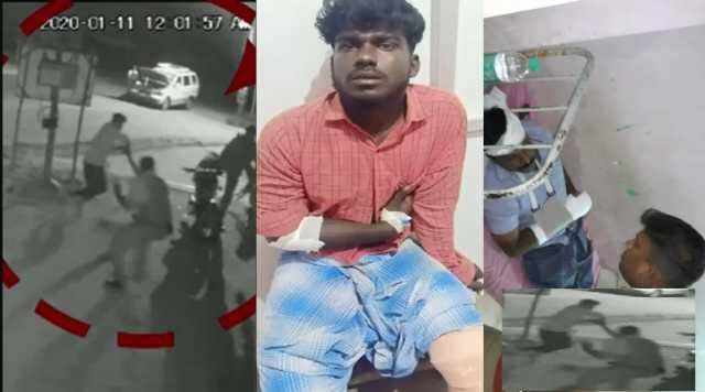 உதவி ஆய்வாளரைத் தாக்கிய இளைஞர்கள்!! தொடரும் மாவுக்கட்டு ட்ரீட்மெண்ட்!!