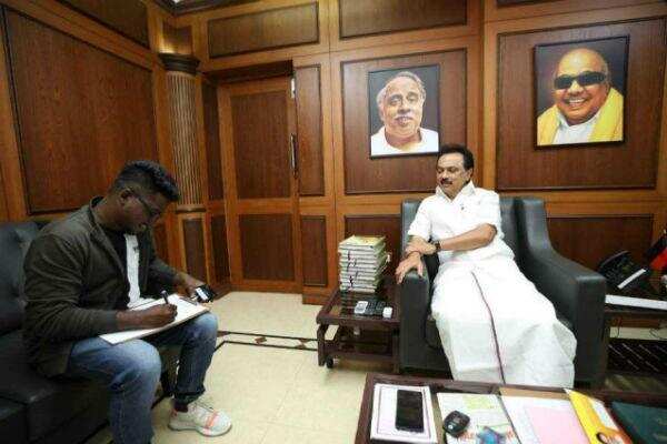 ராப் பாடல் - வாழ்த்து தெரிவித்த மு.க.ஸ்டாலின்