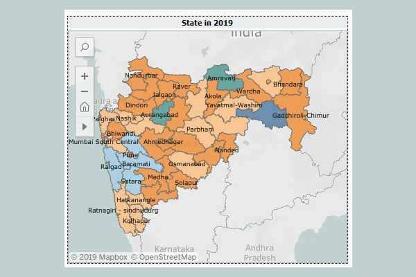 மகாராஷ்ட்ரா : Newstm கருத்துக்கணிப்பும், தேர்தல் முடிவுகளும்