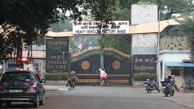 ஆவடி ராணுவ தொழிற்சாலையில் துப்பாக்கிச்சூடு!! தலையில் 6 தோட்டாக்கள்!!