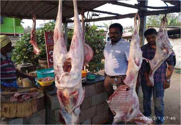 கெட்டுப்போன ஆட்டிறைச்சி கிலோ 300 ரூபாய்க்கு கூவி கூவி விற்பனை! சேலம் மக்கள் அதிர்ச்சி!!