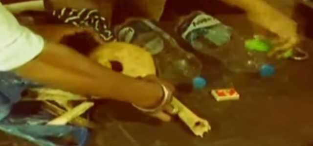 மனித மண்டையோடு, எலும்புத் துண்டுகளை வீசினார்.. ஒருதலைக்காதலால் இளம்பெண் கடத்தல்!!