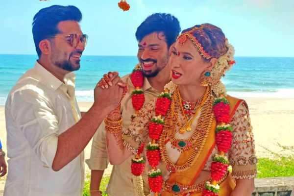 நடிகர் மகத்-பிராச்சி திருமணம்