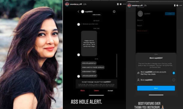 படுக்கைக்கு அழைத்த நபரை மூக்குடைத்த நடிகை..!