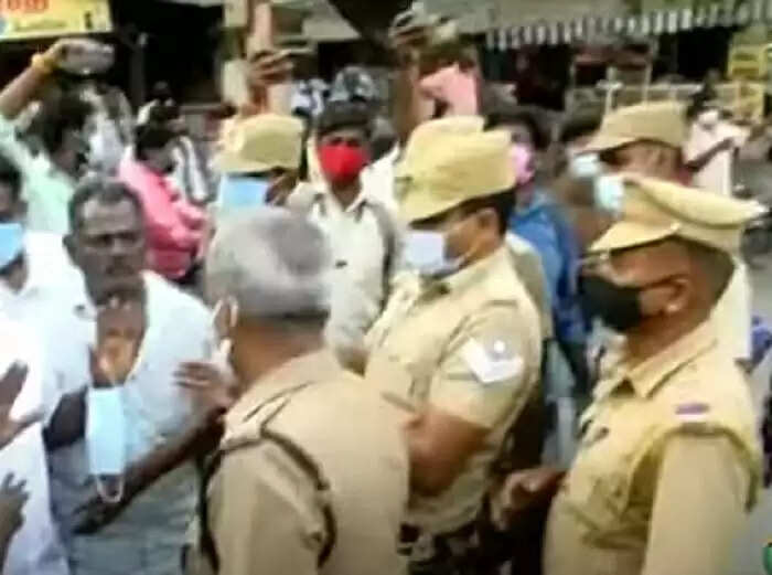 திமுக – அதிமுக நிர்வாகிகள் இடையே கைகலப்பு!