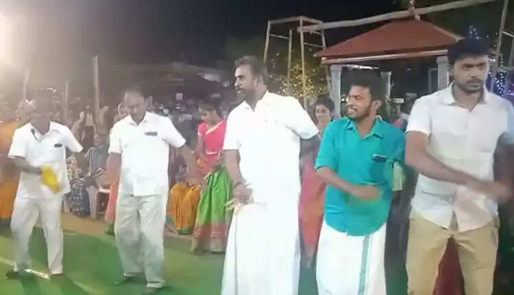 எஸ்.பி.வேலுமணியின் மரண மாஸ் டான்ஸ்! வைரஸ் வீடியோ!!