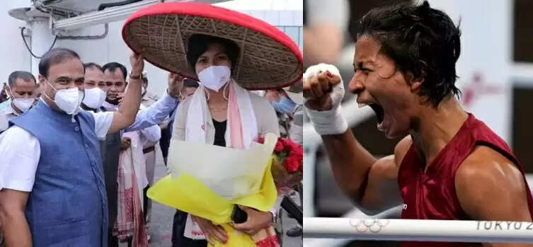 ஒலிம்பிக்கில் வெண்கலம் வென்ற லவ்லினாவுக்கு காவல்துறையில் டிஎஸ்பி பதவி !!