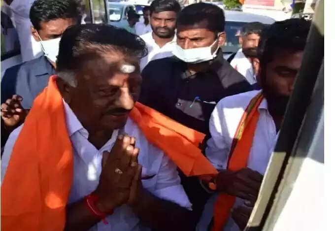 காவித்துண்டு, பாரத் மாதா கி ஜே கோஷம்.. பாஜகவில் இணைகிறாரா ஓபிஎஸ் !!