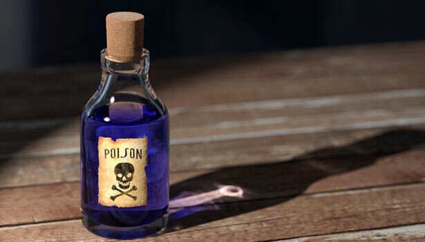 கள்ளக்காதலை கண்டித்த கணவன் விஷம் வைத்து கொலை!!