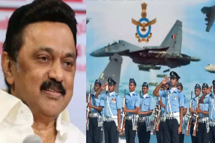 தமிழக முதல்வர் ஸ்டாலினுக்கு இந்திய விமானப்படை நன்றி..!