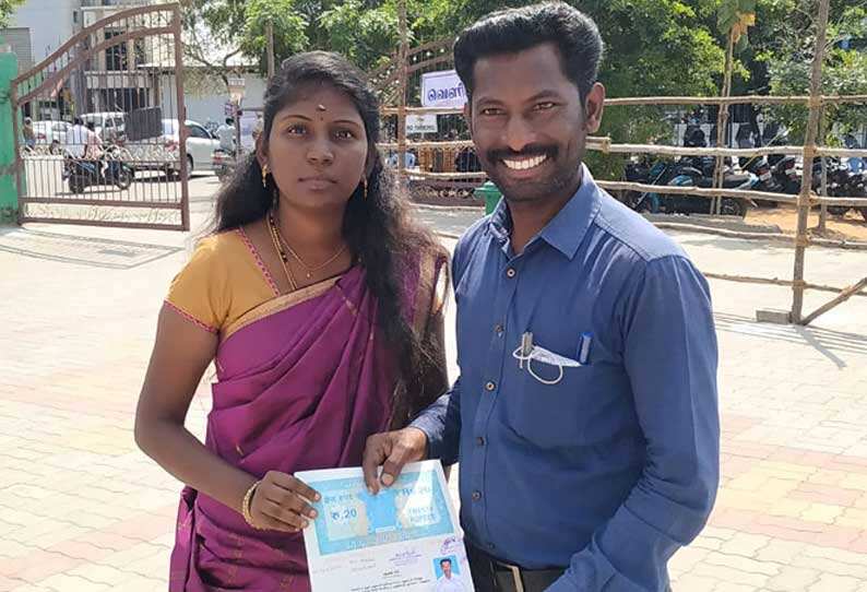பெரம்பலூரில் ஒரே வார்டில் சுயேச்சையாக போட்டியிடும் கணவன் மனைவி..!! பெரம்பலூரில் ஒரே வார்டில் சுயேச்சையாக போட்டியிடும் கணவன் மனைவி..!!