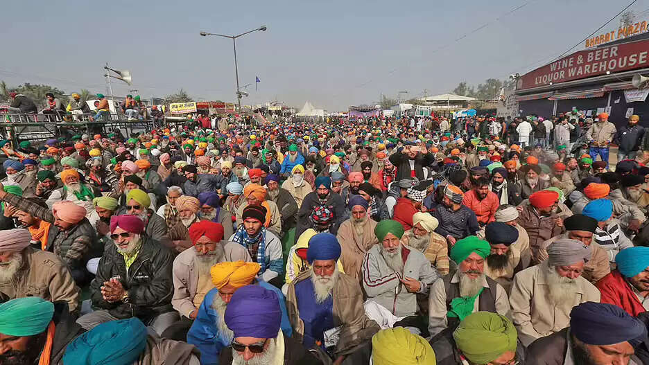 farmers protest