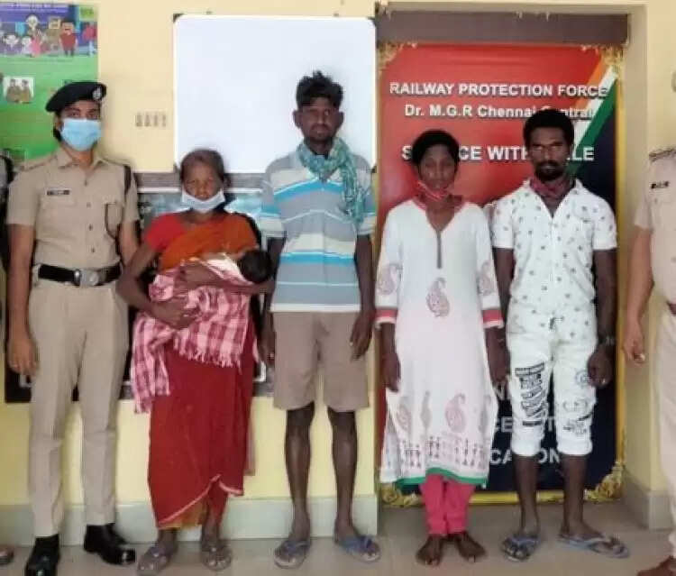 புகைப்படமே இல்லாமல் கடத்தப்பட்ட ஒரு மாத குழந்தை 2 மணி நேரத்தில் மீட்பு..!!