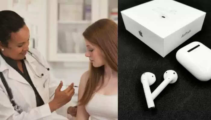 தடுப்பூசி போட்டு கொண்டால் ஆப்பிள் AirPods இலவசம்... டீனேஜர்ஸ் குஷி !