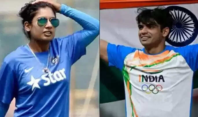 கலக்கும் மிதாலி ராஜ், நீரஜ் சோப்ரா.. கேல் ரத்னா விருதுக்கு பெயர்கள் பரிந்துரை !!