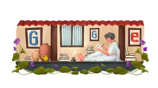 இன்றைய கூகுள் டூடுலில் இடம்பெற்றிருப்பவர் யார் தெரியுமா ? பிரபல கவிஞருக்கு கௌரவம் !!